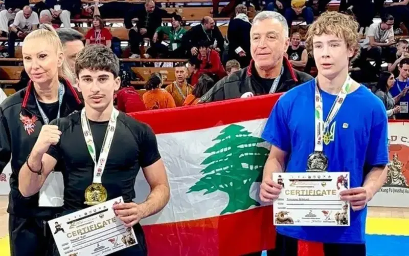 اللبناني يوري ناصيف يحقق إنجازاً في أكبر التجمعات الدولية لفنون القتال في أوروبا